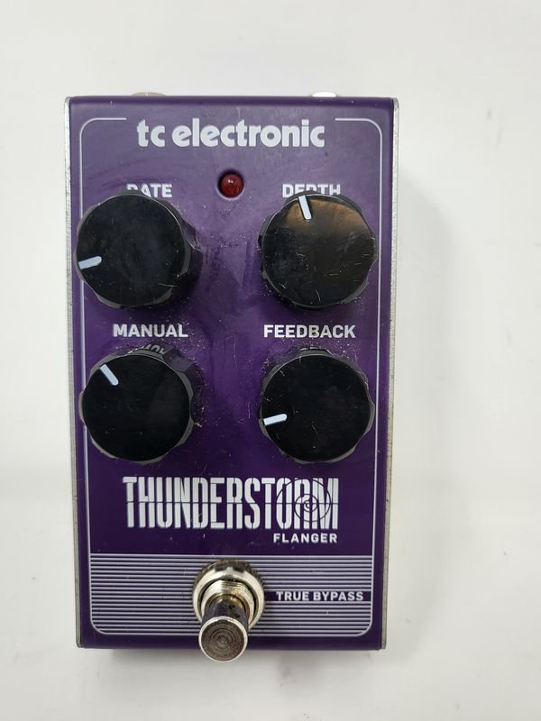 TC Electronic Thunderstorm Flanger Effect Pedal