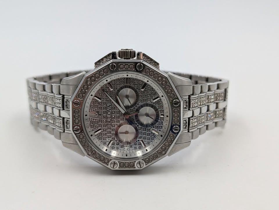 Bulova Octava Crystal Men's Watch Model 96C134