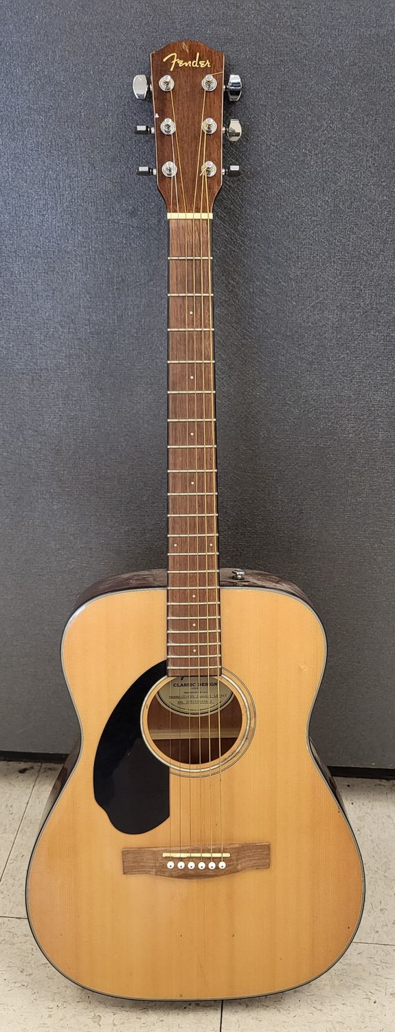 Fender CC-60S Left Handed Acoustic Guitar