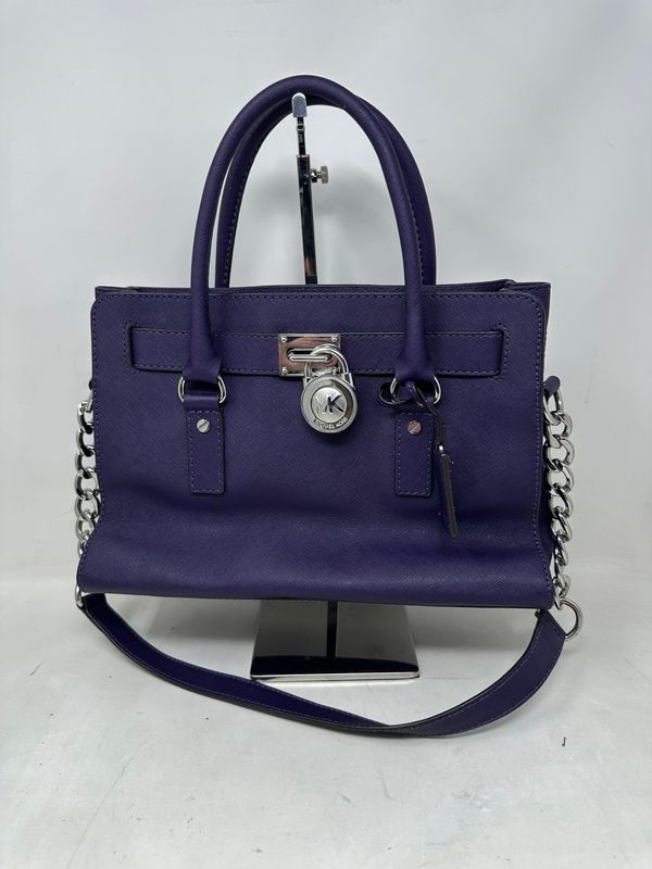 Michael Kors Hamilton East West Saffiano Handbag E-1506