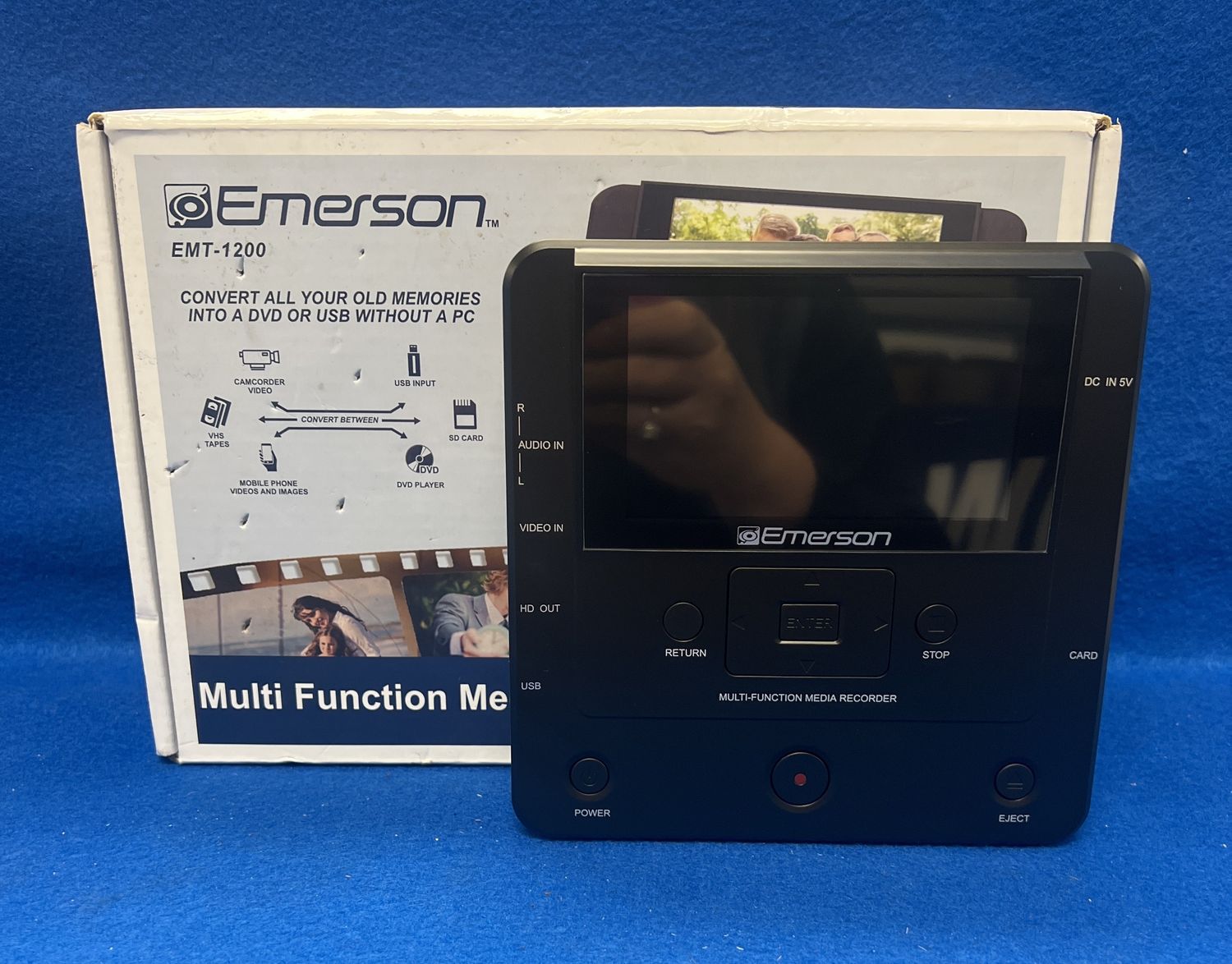 Emerson Multi-Function Media Recorder EMT-1200