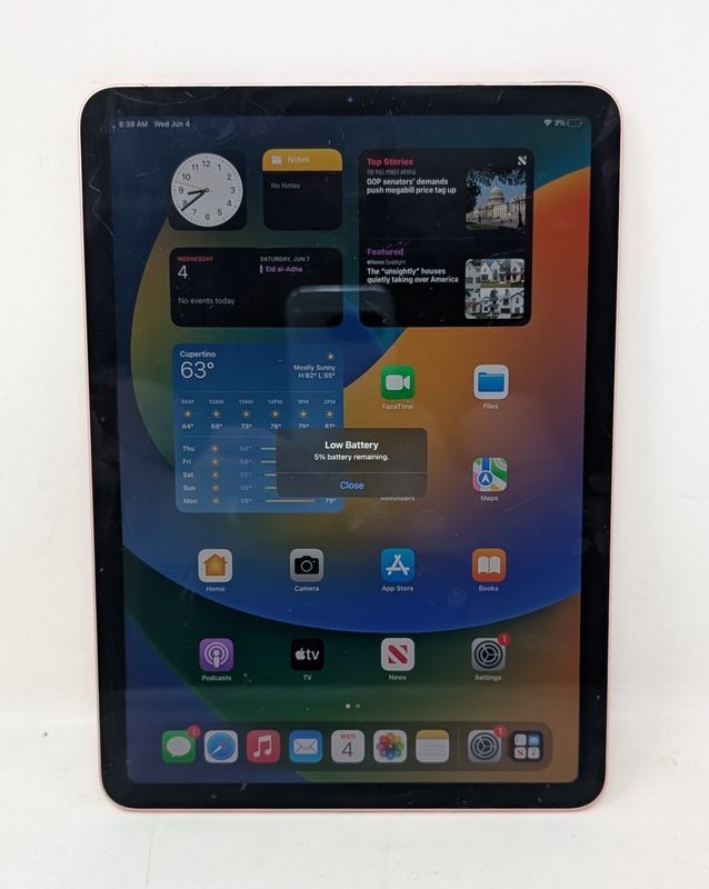 Apple 4th Gen iPad Air - 64GB - MYFP2LL/A