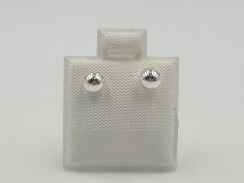 Sterling Silver 5mm Ball Stud Earrings