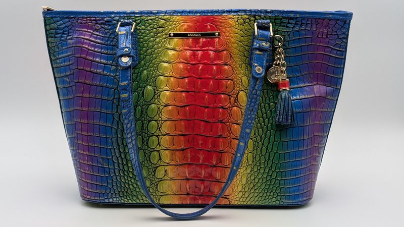 Brahmin Medium Asher Popsicle Ombre Melbourne Handbag