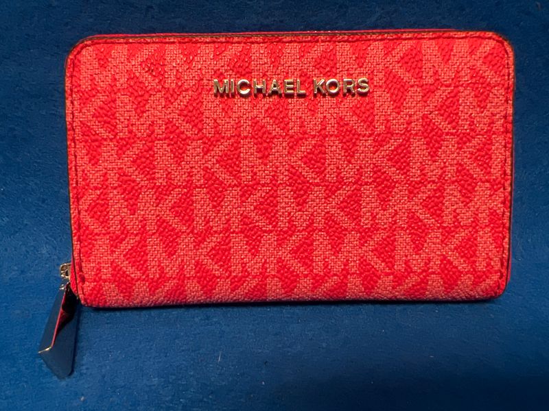 Michael Kors Jet Set MK Signature SM Card Case Wallet