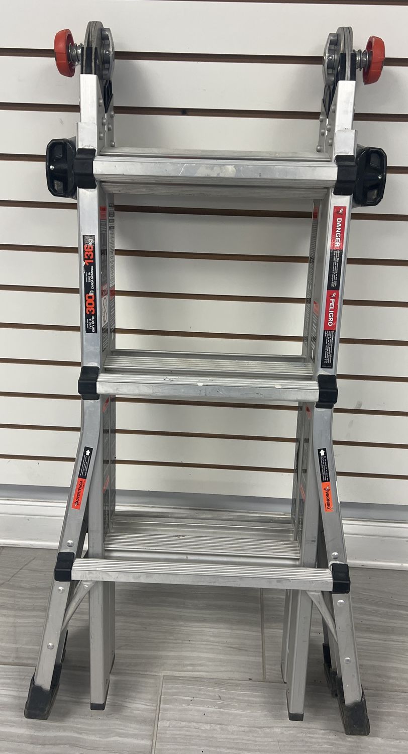 Little Giant Ladders Multi 14-ft Reach Type 1A - 300 lbs. Load Capacity Little Giant Ladders Multi 14-ft Reach Type 1A - 300 lbs. Load Capacity