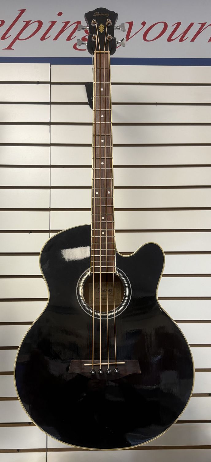 Ibanez Acoustic-Electric Bass Guitar  AEB5E-BK3U-01