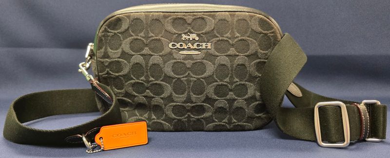 Coach Jamie In Signature Denim Camera Bag