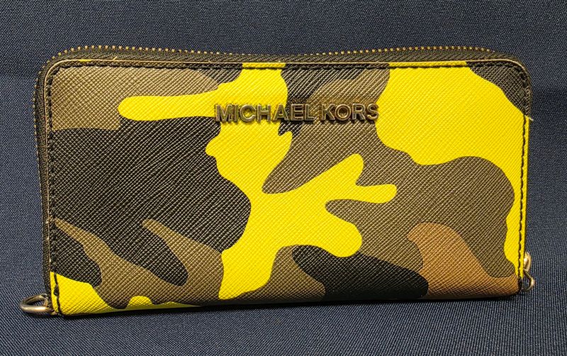 Michael Kors Camo Large Wallet