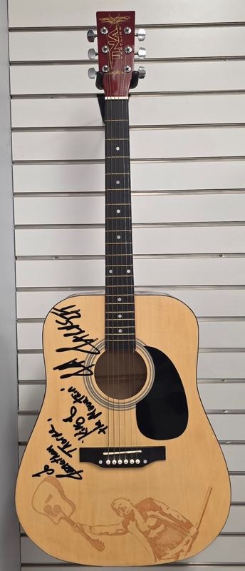 TNA Wrestling Acoustic Guitar