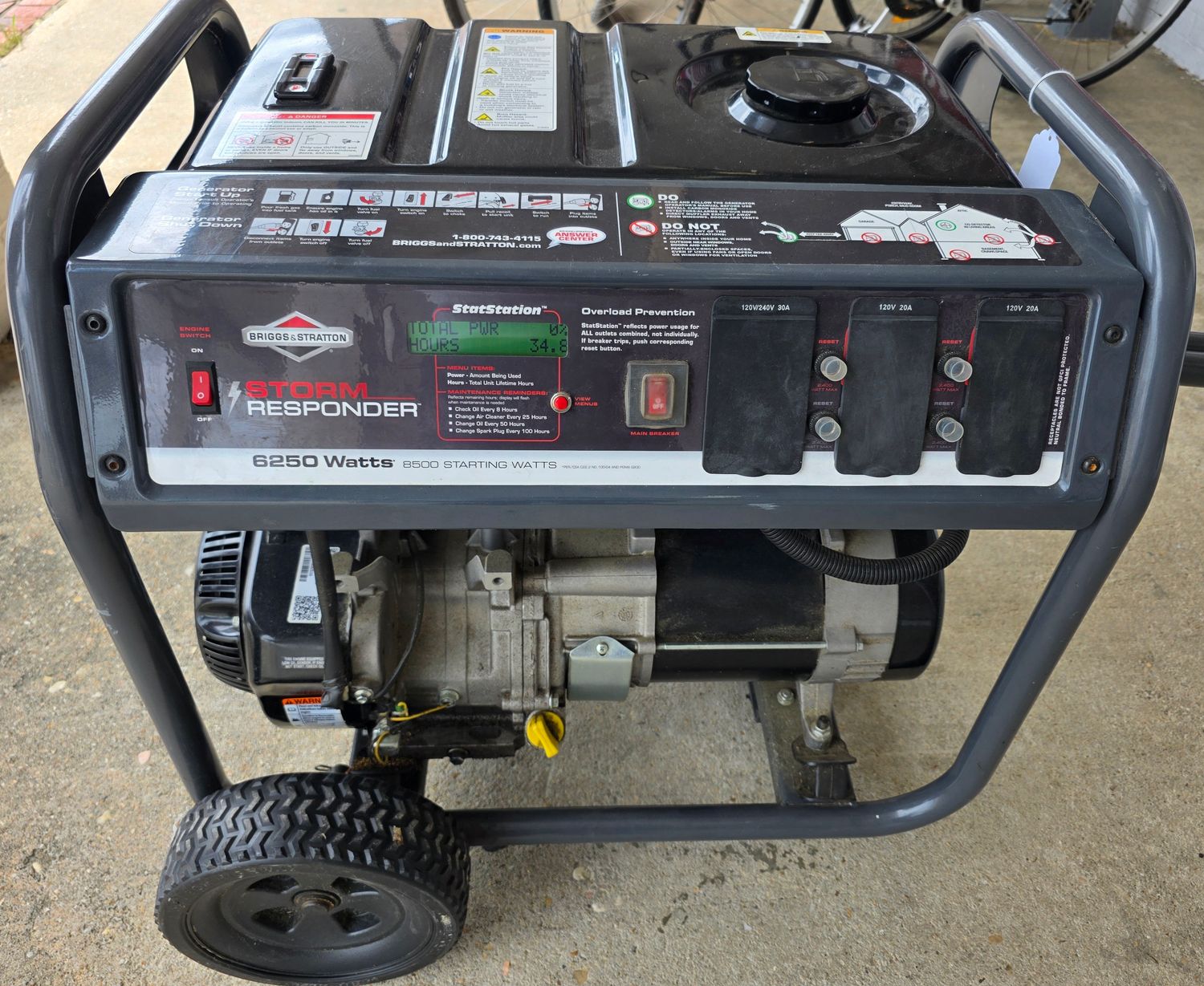 Briggs & Stratton Generator Briggs & Stratton Generator