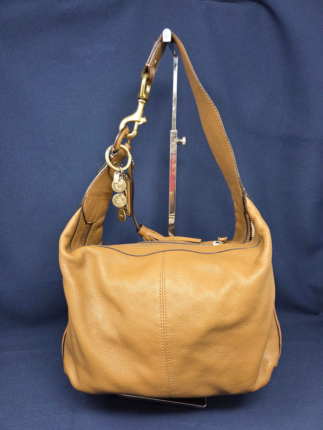 Coach Leather Hobo Shoulder Bag