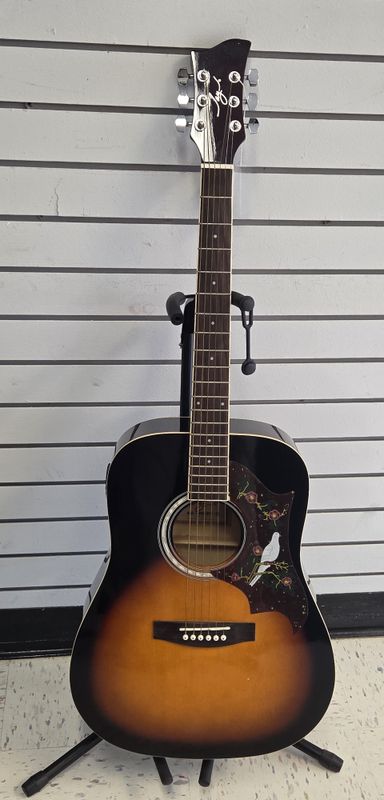Jay Acoustic Guitar JJ45FCET-BLSB