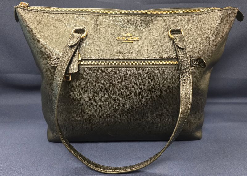 Coach Pebbled Leather Tote Bag