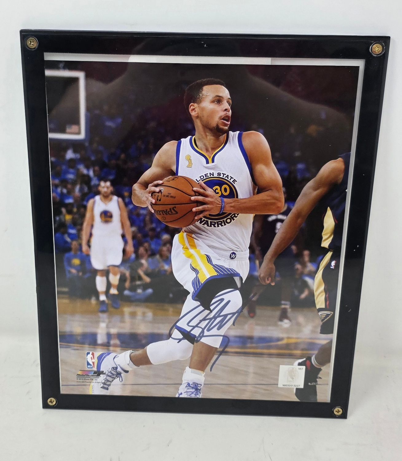 Stephen Curry Autographed Photo w/COA