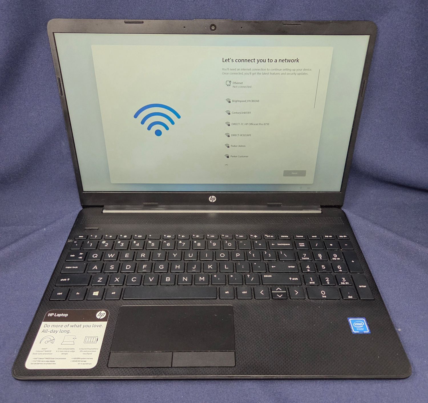 HP Laptop 15-DW1001 HP Laptop 15-DW1001
