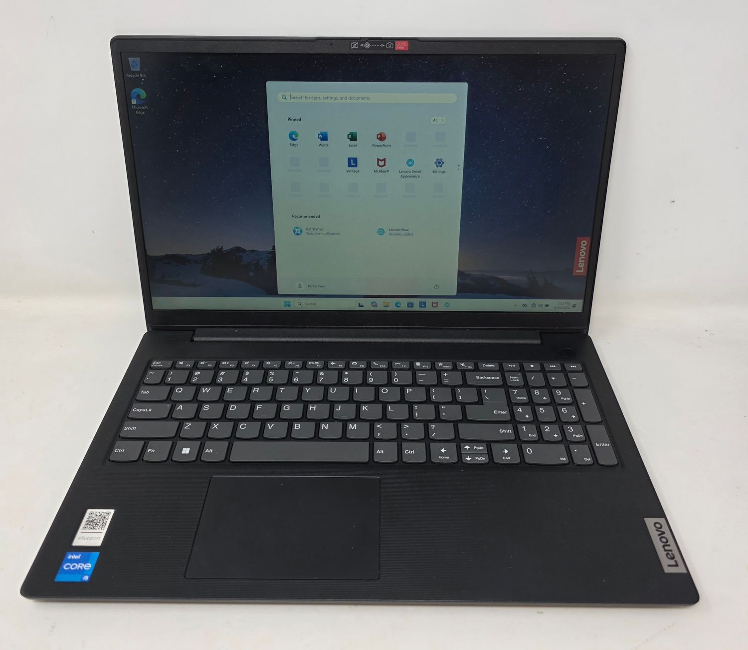 Lenovo Laptop V15 G4 IRU