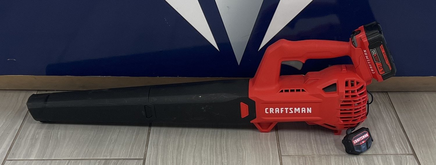 Craftsman Leaf Blower w/1 Battery & Charger Craftsman Leaf Blower w/1 Battery & Charger