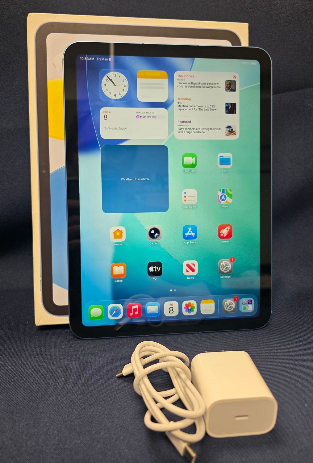 Apple iPad A16 128GB Tablet MD7G4LL/A