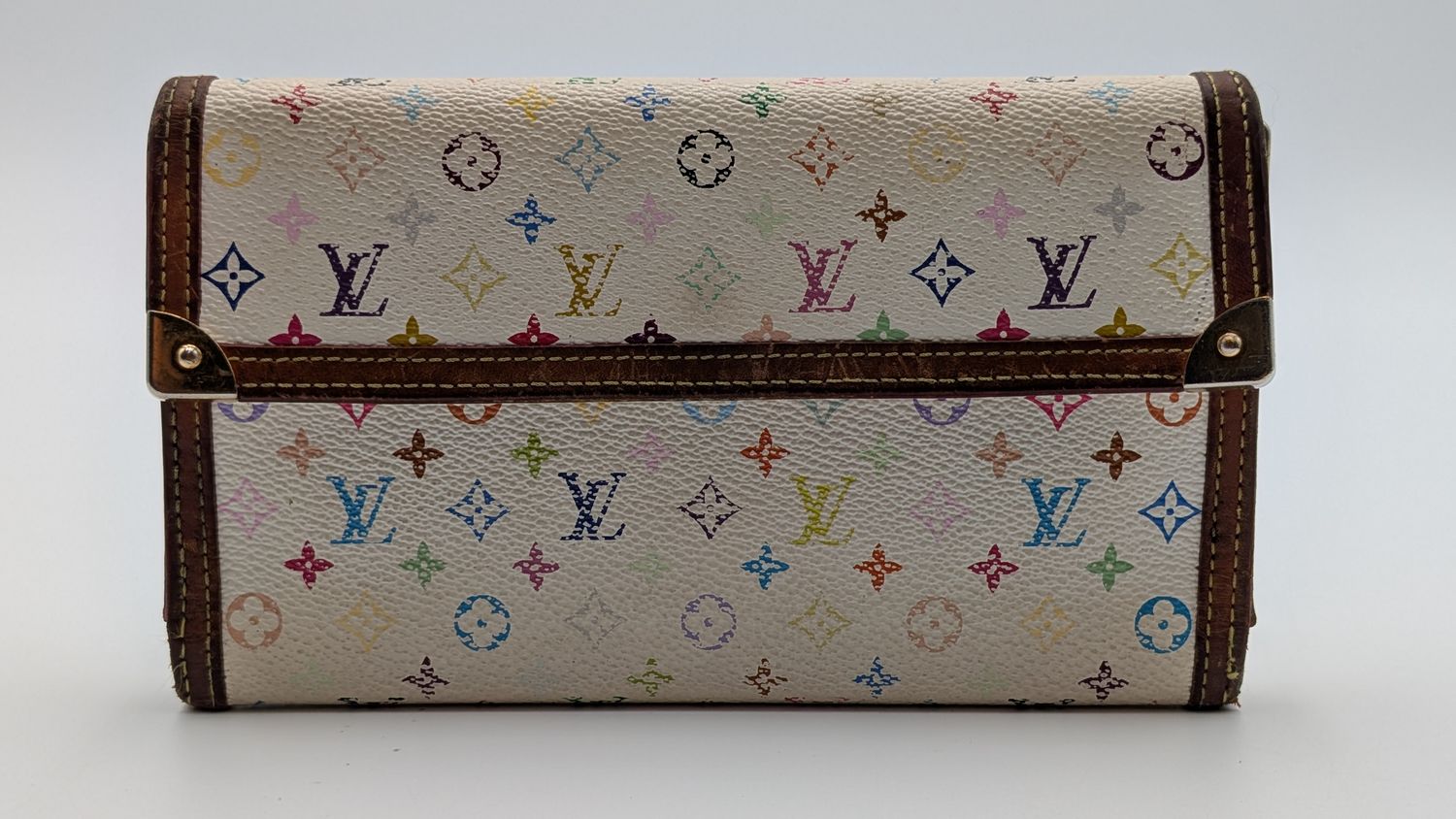 Louis Vuitton Murakami Sarah Wallet White Louis Vuitton Murakami Sarah Wallet White
