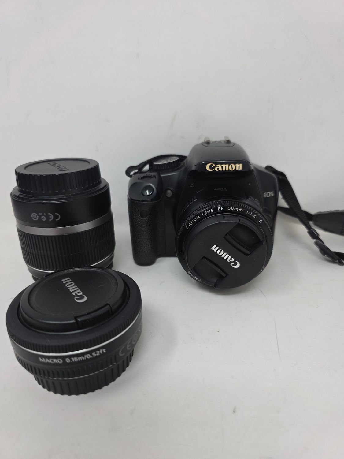 Canon Eos Rebel XSI Camera w/3 Lens Canon Eos Rebel XSI Camera w/3 Lens