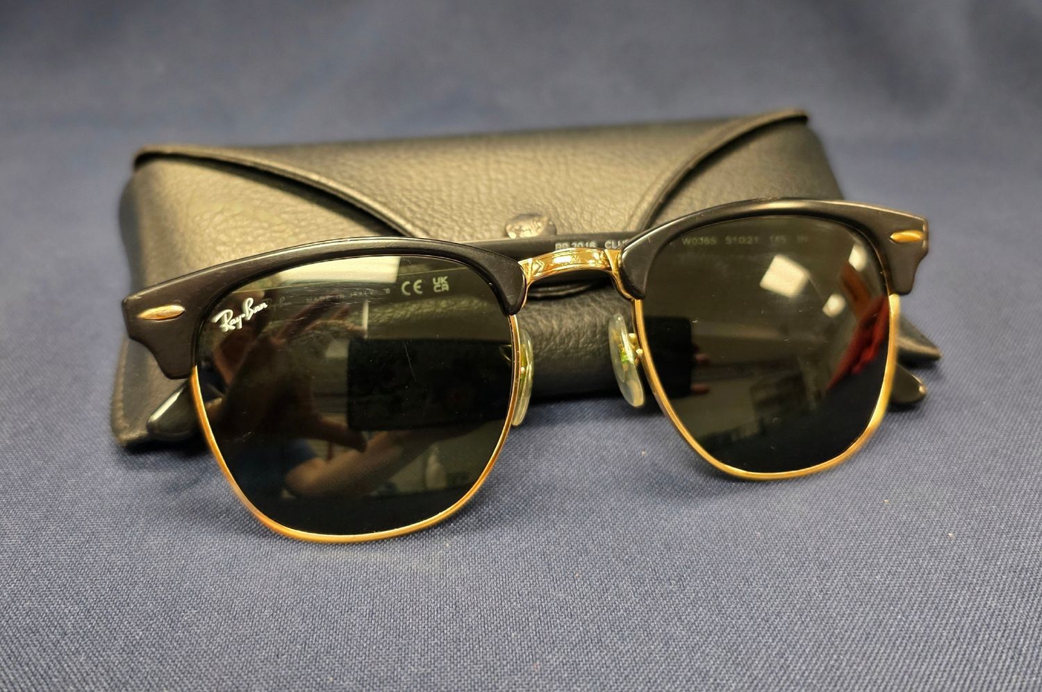 Ray-Ban Clubmaster Sunglasses W0365 Ray-Ban Clubmaster Sunglasses W0365