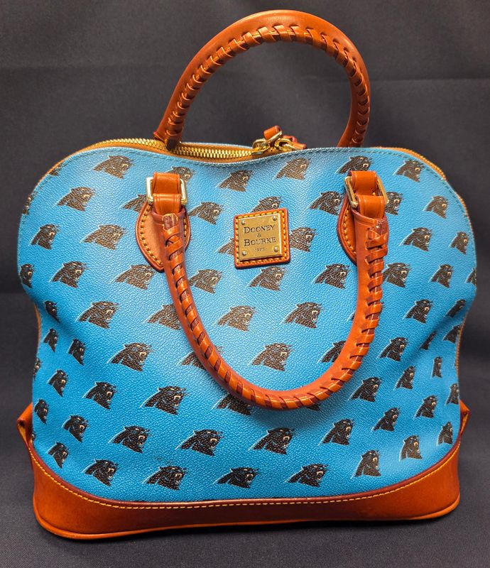 NFL Carolina Panthers Dooney & Bourke zip satchel