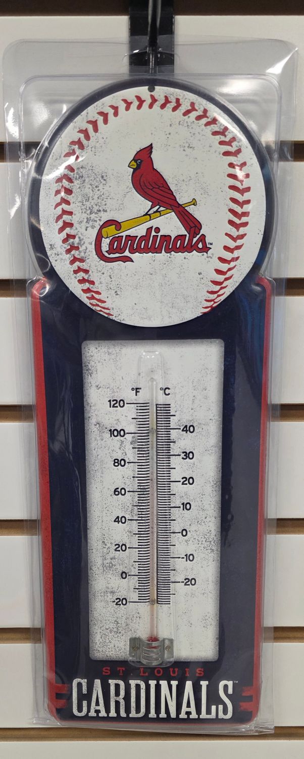 Open Road Remington Sign- St. Louis Cardinals Thermometer