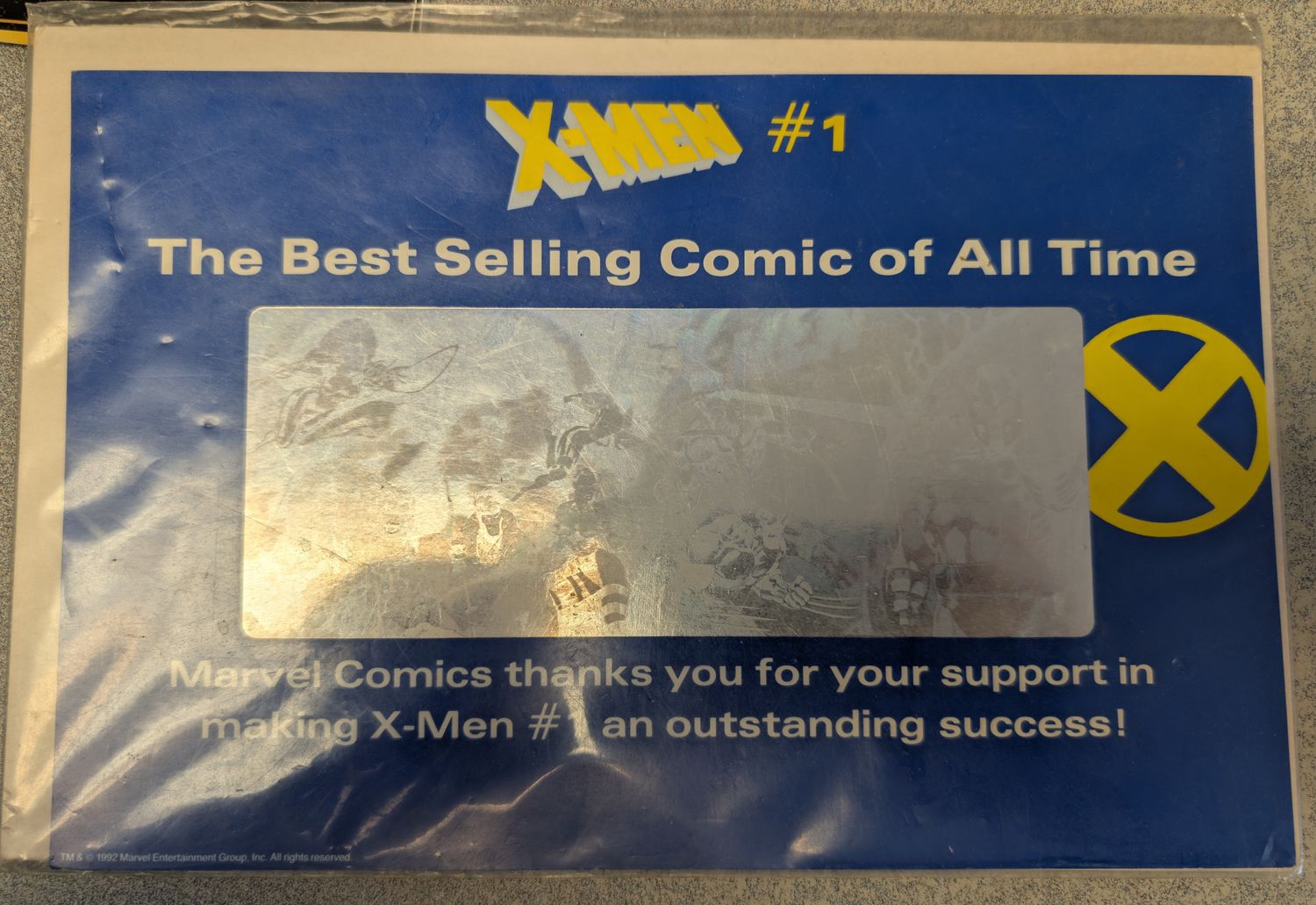 X-Men #1 Comic Insert