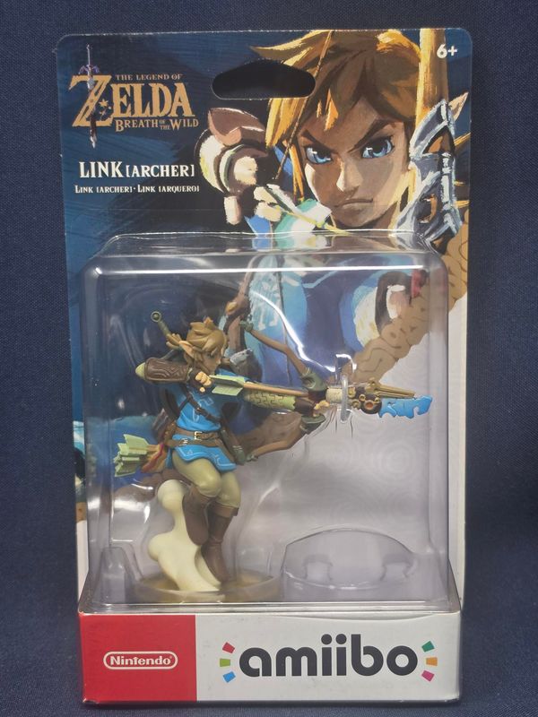 Nintendo Amiibo Figures- Zelda Breath of the Wild: Link (Archer)