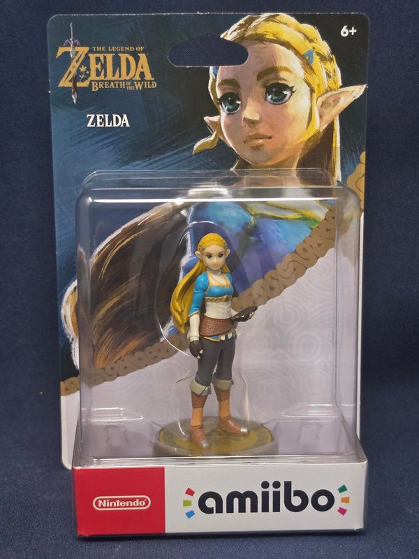 Nintendo Amiibo Figures- Zelda Breath of the Wild: Zelda