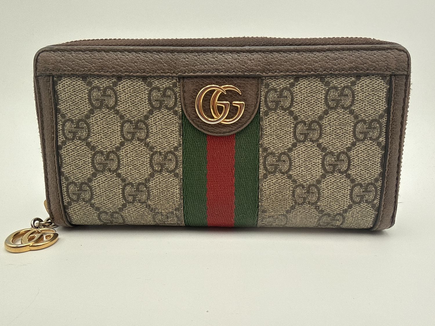 Gucci Ophidia Zip-Around GG Supreme Wallet Gucci Ophidia Zip-Around GG Supreme Wallet