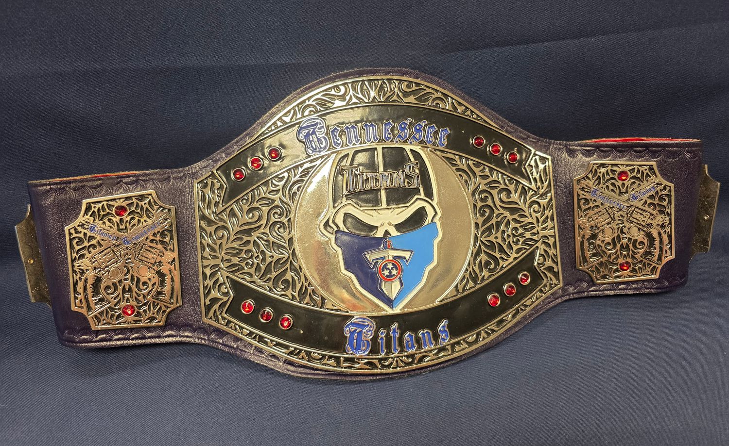 Custom Football Wrestling Belt