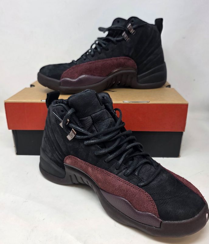 A Ma Maniére x Wmns Air Jordan 12 Retro SP 'Black' Size 11 WMNS/9.5 Mens
