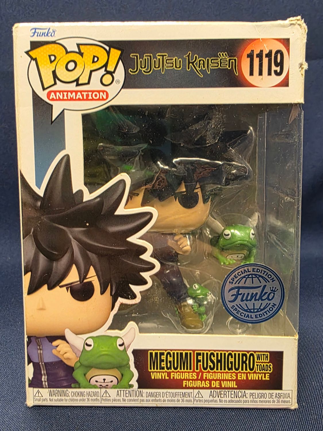 Funko Pop - Jujutsu Kaisen: Megumi Fushiguro Funko Pop - Jujutsu Kaisen: Megumi Fushiguro