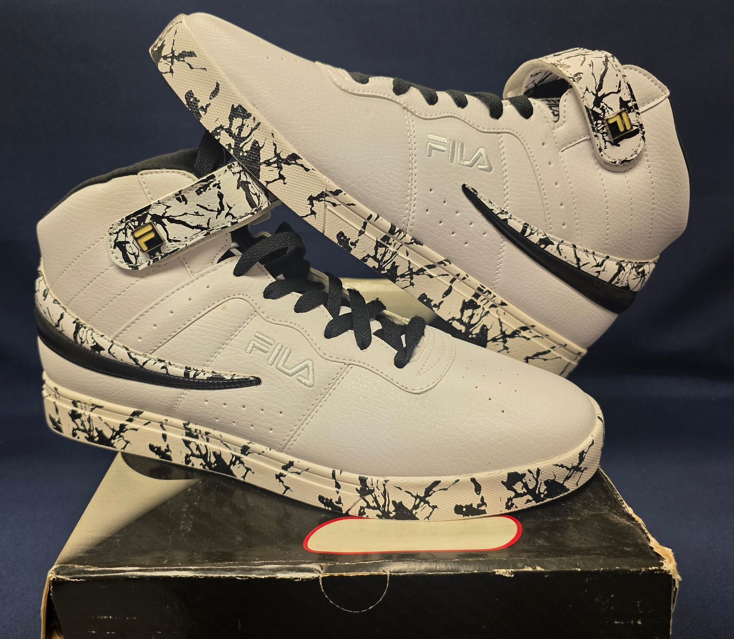 Fila Vulc 13 Marble Size 11 Mens Sneakers Fila Vulc 13 Marble Size 11 Mens Sneakers