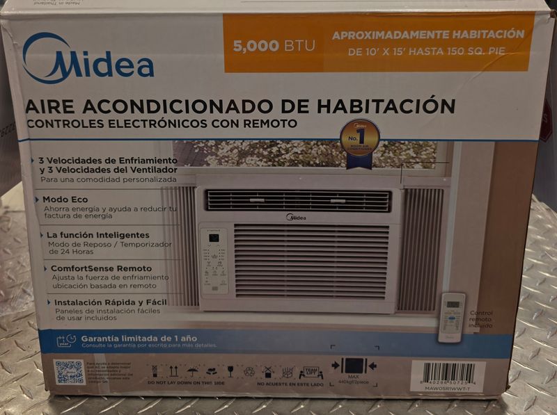 Midea Air Conditioner MAW05R1WWT Midea Air Conditioner MAW05R1WWT