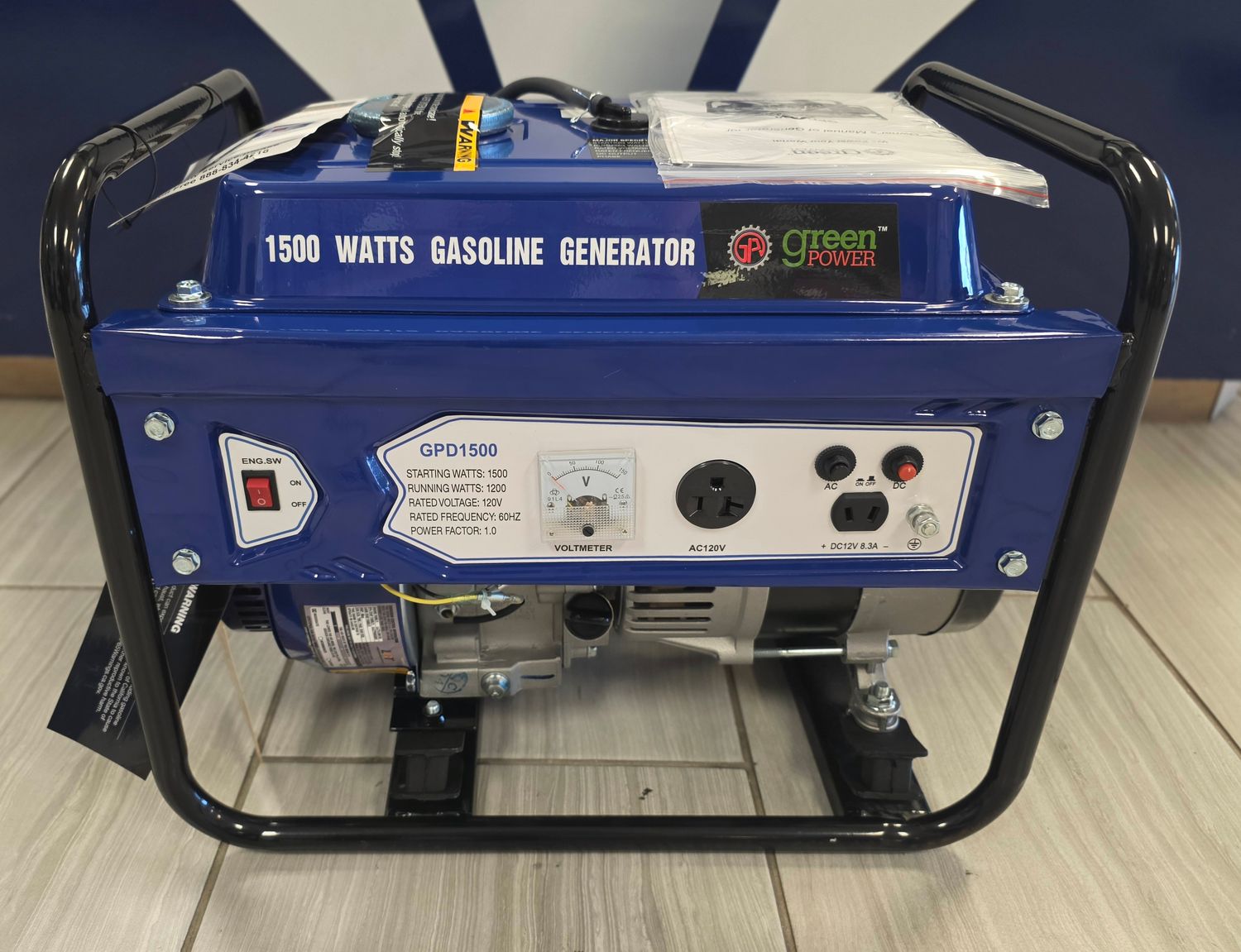 GreenPower Generator GPD1500 GreenPower Generator GPD1500