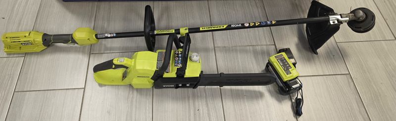 Ryobi 2pc Combo Set w/1 Battery & Charger