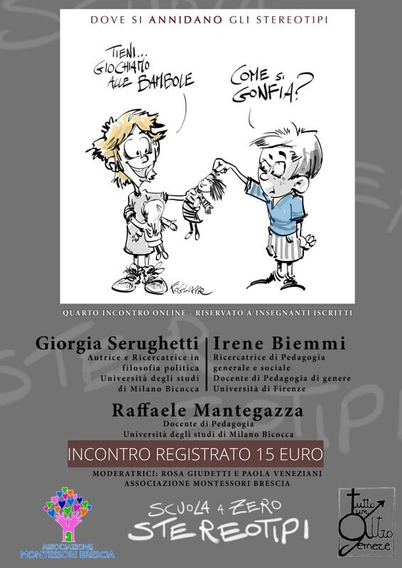 4. Dove si annidano gli stereotipi: linguaggio, comportamenti, giochi, scelte educative