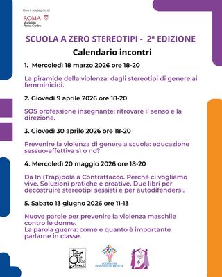 Corsi singoli di Scuola Zero Stereotipi