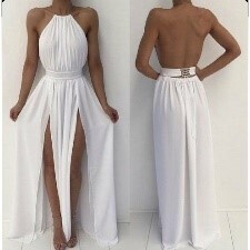 Open back Nabai Dress