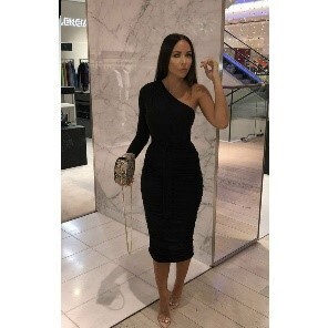 Long Sleeve Midi Dress