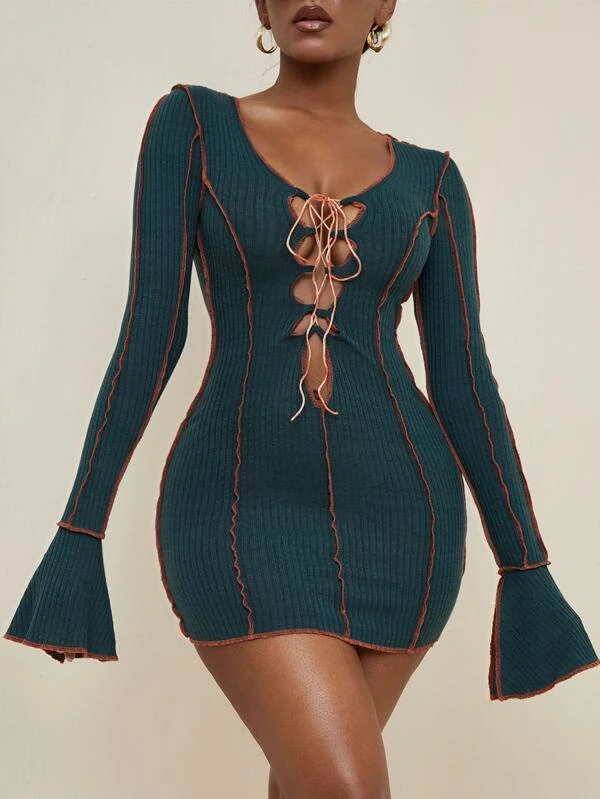 Flamboyant Mini Dress