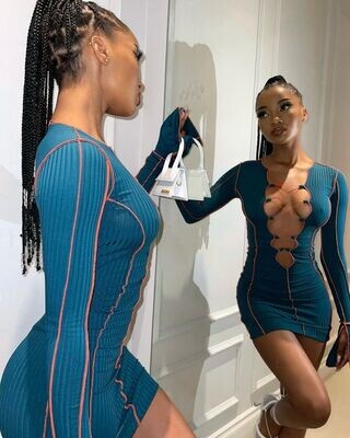 Flamboyant Mini Dress