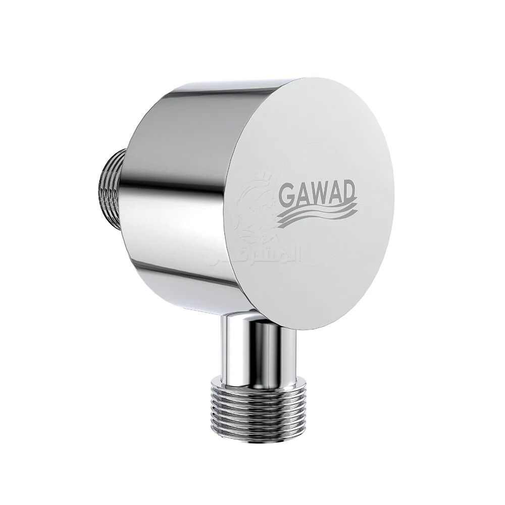 مخرج دفن نحاس ½ × ½&quot; دائرى GX-00894 اللون كروم من جواد