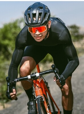 Minima Cooling Summer Long Sleeve Jersey Black Men UPF50+