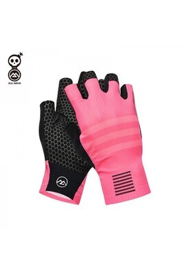 SKULL Tuesday Pink Short Gloves
