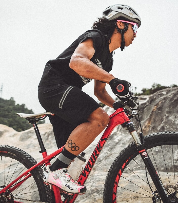 LIFESTYLE Jankun MTB Shorts with pad Black