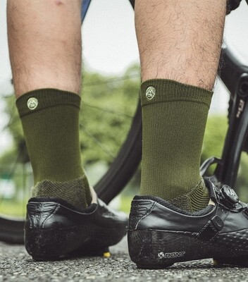 WINTER Merino Socks Green